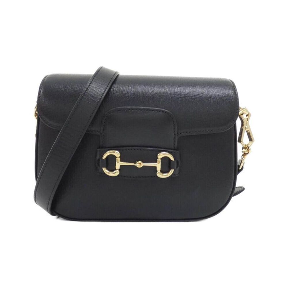 Gucci GUCCI HORSEBIT 1955 Leather Shoulder Bag